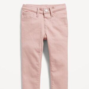 Unisex Rockstar 360° Stretch Super Skinny Pink Jeggings for Toddler